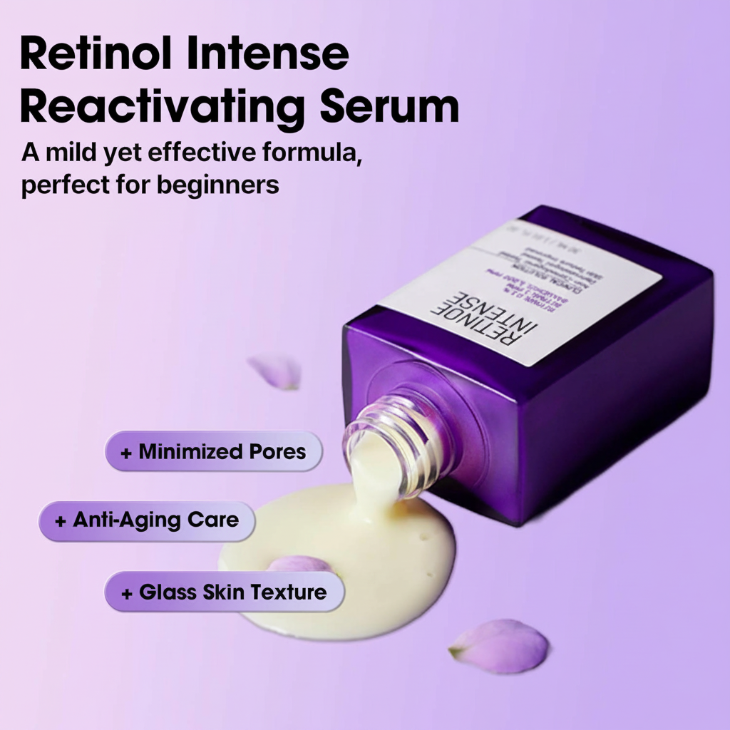 Duo Sérum Rétinol et Crème Contour des Yeux – Soin Hydratant Anti-Âge