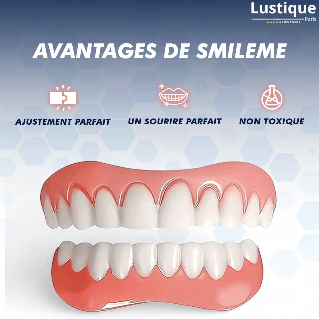 Protège-Dents en Silicone Médical pour Prothèses Dentaires Confortables