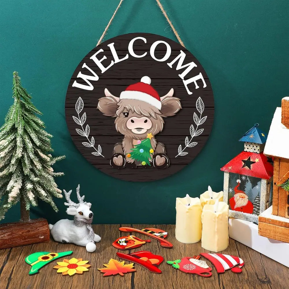 WelcomeWood™ – Aspect Bois Naturel avec Chapeaux Interchangeables à Volonté [50 % de Réduction]