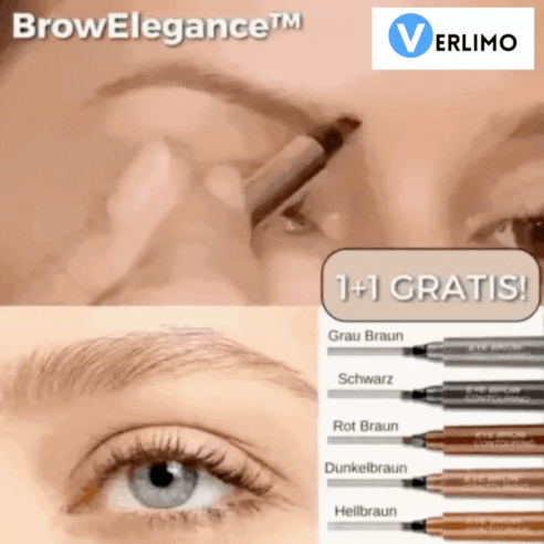 BrowElegance™ – Crayon à sourcils microblading pour des sourcils parfaits et bien définis [1 + 1 Gratuit]