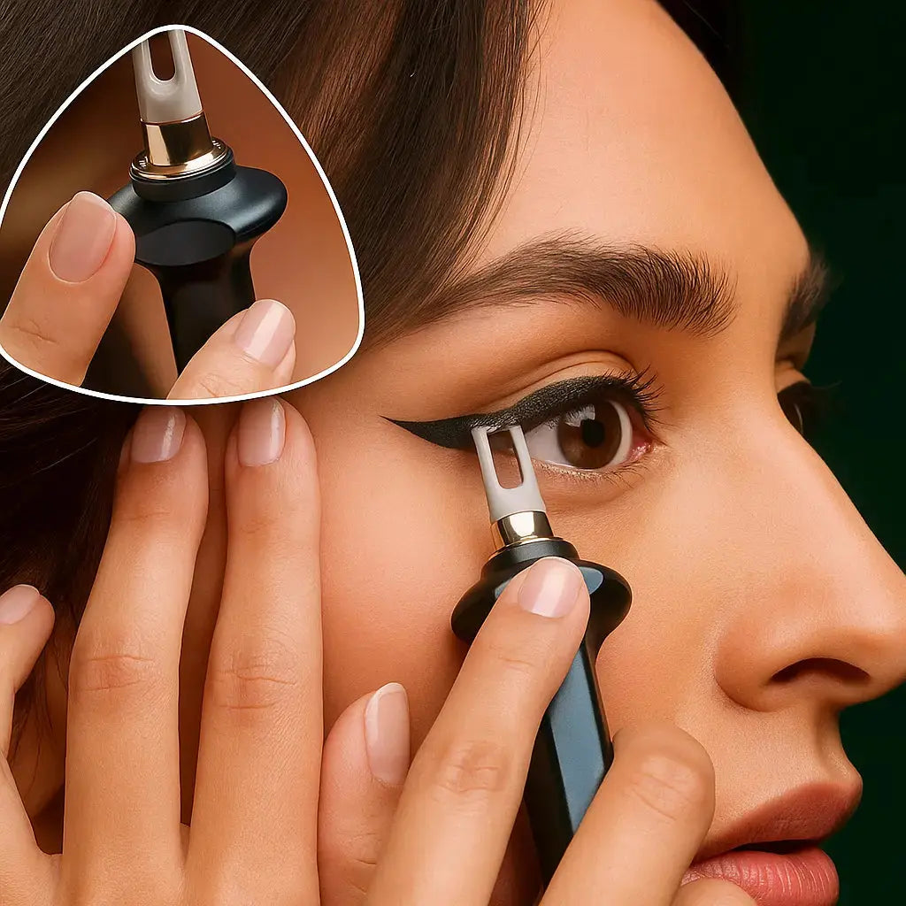 PerfectLine™ – Coffret Eyeliner avec Outil Ergonomique et Gel Imperméable [50 % de Réduction]