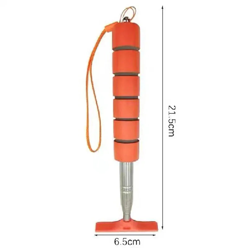 Essuie-glace télescopique 2-en-1 pour rétroviseur et vitres de voiture