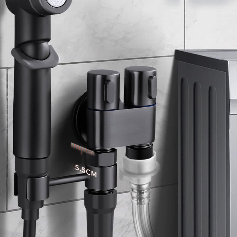 Doublevalve™ – Alimentation en Eau au Fini Noir Mat [50% de Réduction]
