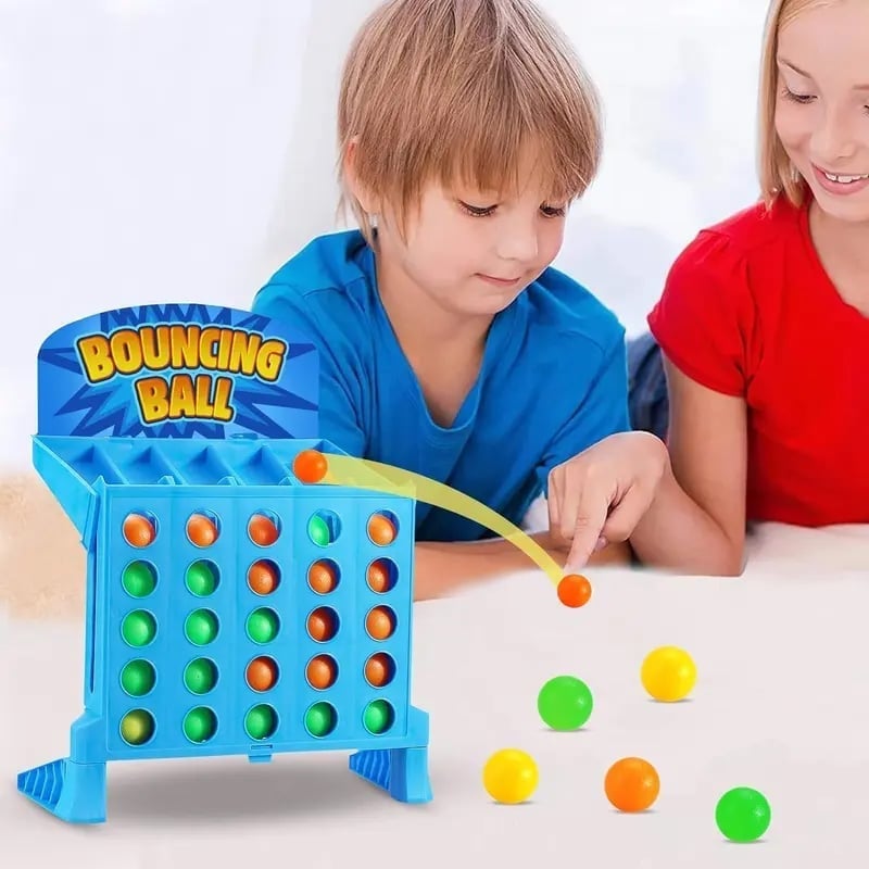 Jeu de Rebond Connect 4 – Réflexes et Concentration pour Toute la Famille