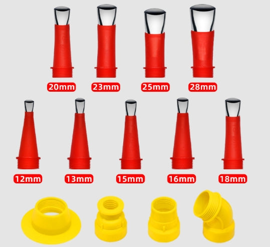 Kit d'embouts d'étanchéité universel pour joints silicone précis