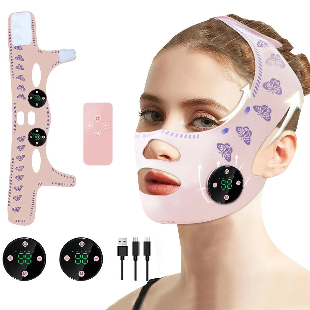 Appareil EMS Contour Visage – Raffermissement et Définition Naturelle