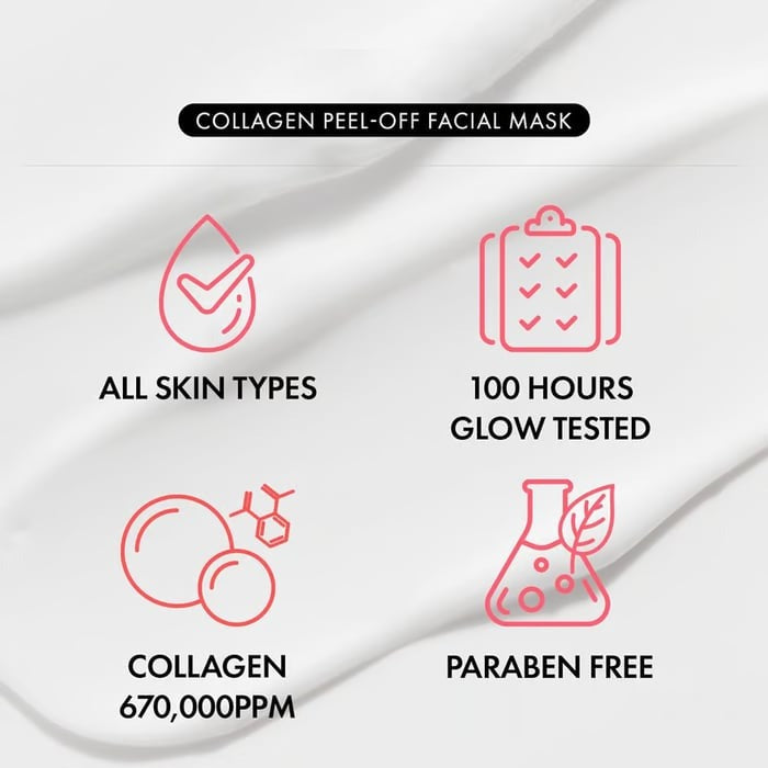 GlowWrap™ – Masque facial au collagène pour une peau éclatante et saine [50 % de réduction]