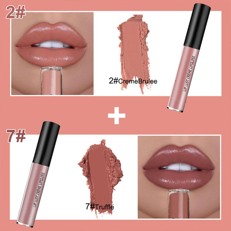 Gloss à Lèvres Longue Tenue Waterproof – Hydratant et Non Collant