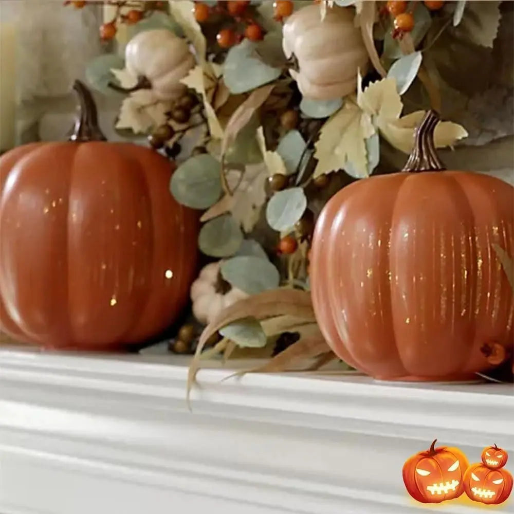HallowDeco™ – Accents décoratifs d’automne avec fonction minuterie pratique [50 % de réduction]