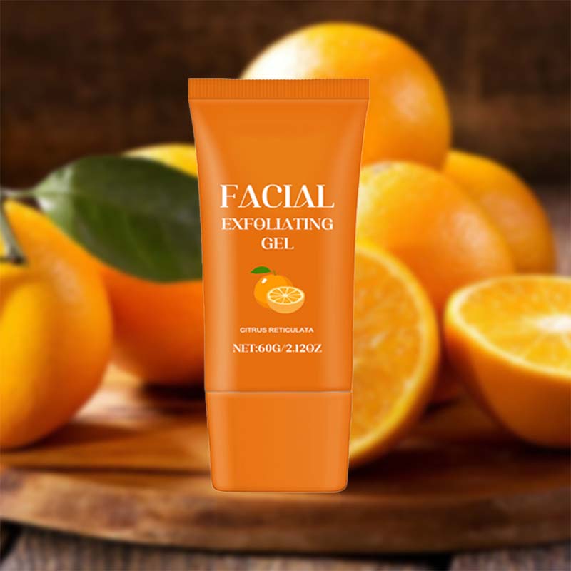 Gel Exfoliant Enzymatique à l'Orange pour Peau Douce et Éclatante