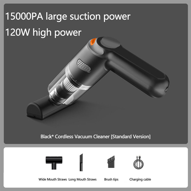 Aspirateur à main sans fil léger 10000 Pa avec filtre HEPA lavable