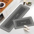 Tapis de sol en microfibre antidérapant – ultra-absorbant pour la cuisine et la salle de bain