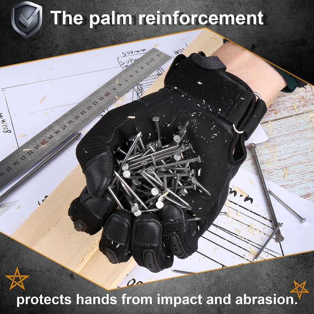 Gants Tactiques Écran Tactile avec Protection des Articulations