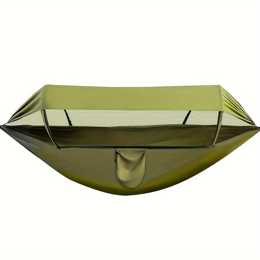 Hamac d'extérieur avec moustiquaire et auvent de protection solaire 260x140 cm