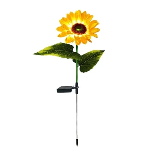 Lampes Solaires Tournesol pour Jardin – Lumière d'Ambiance Extérieure