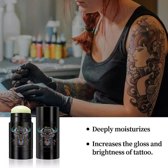 Baume Nourrissant pour Tatouage – Soin Hydratant Brillance et Éclat