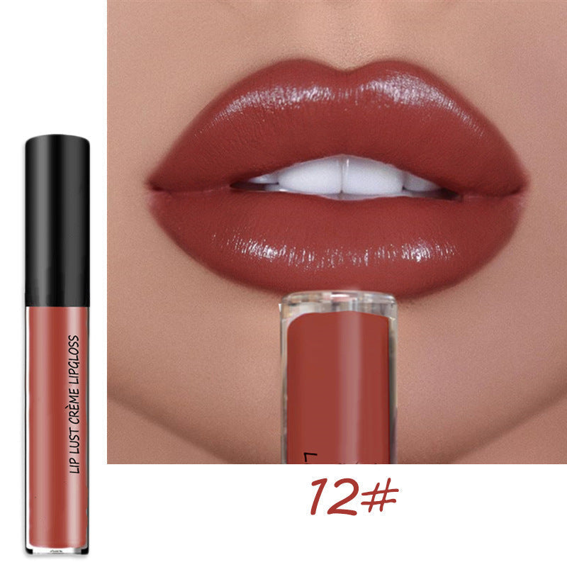 Gloss à Lèvres Longue Tenue Waterproof – Hydratant et Non Collant