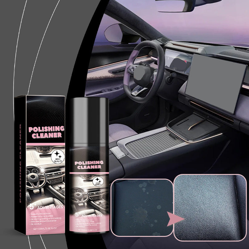 ShineX™ – Nettoyant puissant pour intérieur de voiture pour propreté et éclat [1 + 2 Gratuit]