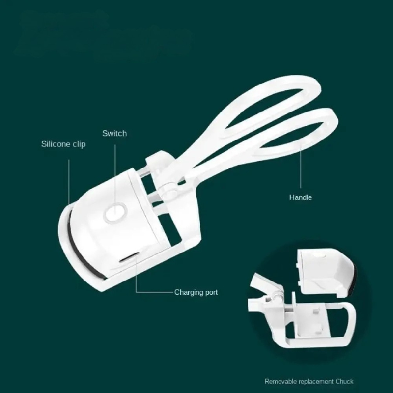 Recourbe-cils électrique chauffant rechargeable USB – Boucles longue durée