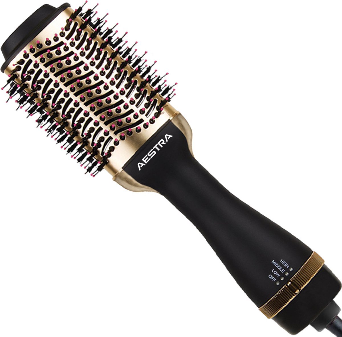 Brosse Soufflante 2-en-1 avec Technologie Ions Négatifs