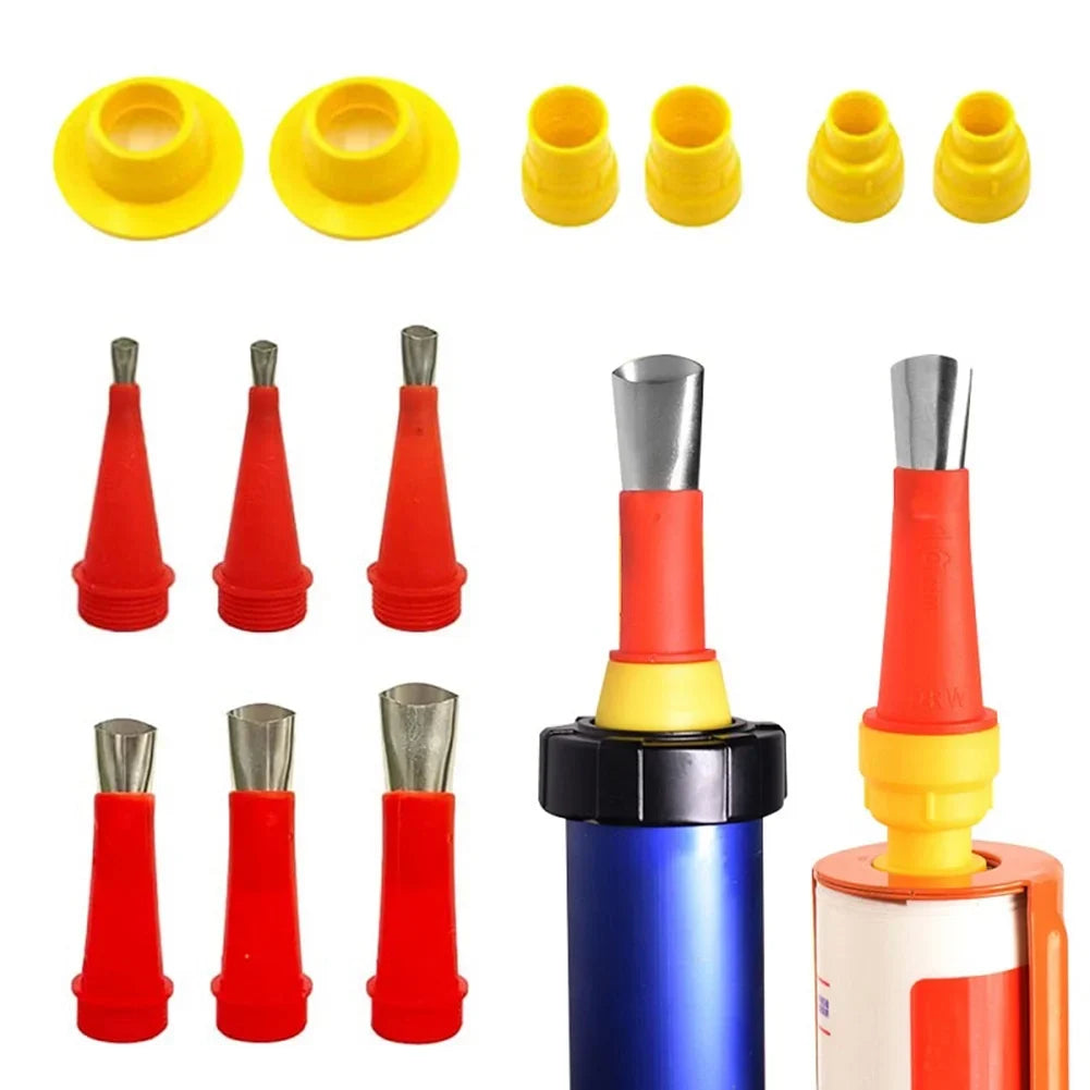 Kit d'embouts d'étanchéité universel pour joints silicone précis