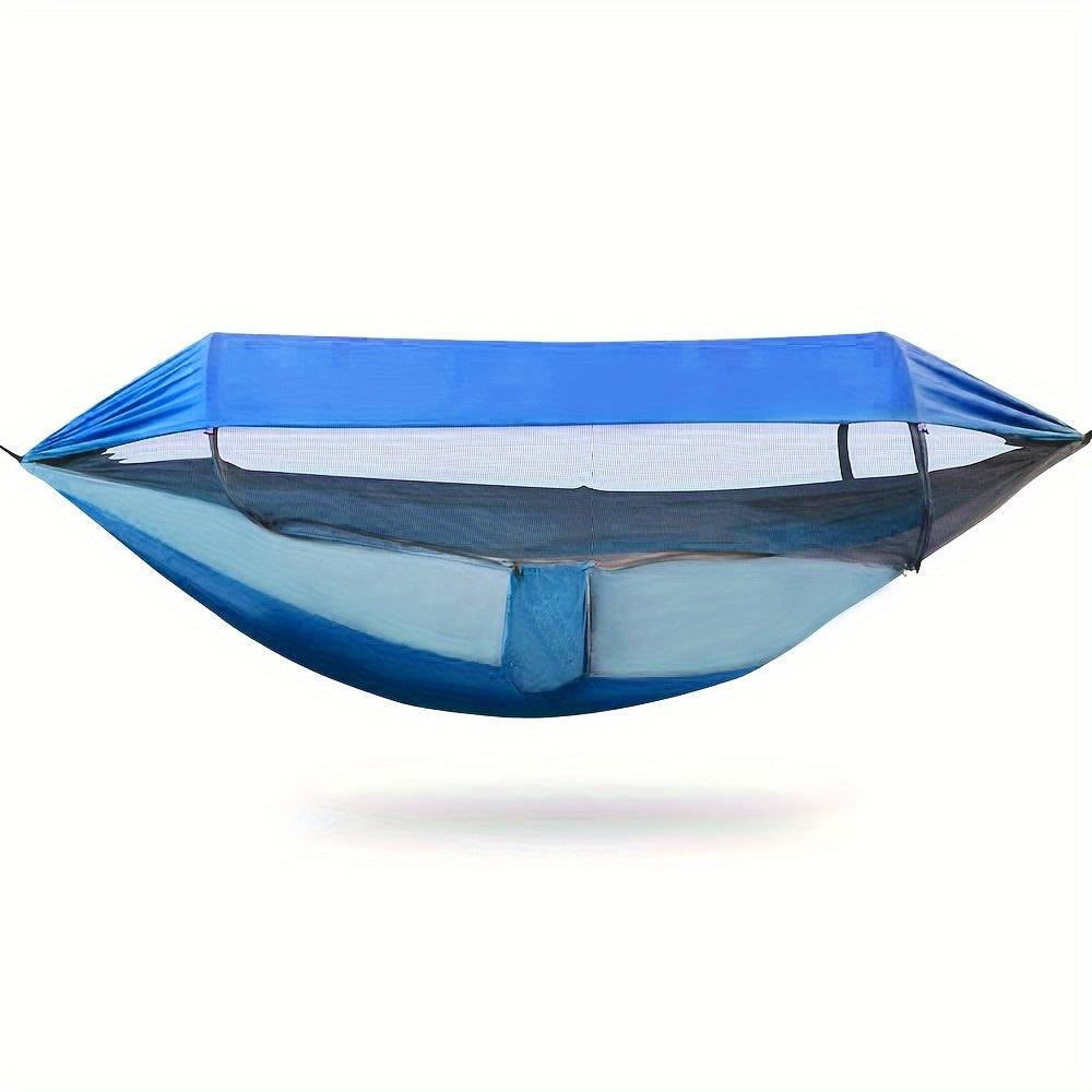 Hamac d'extérieur avec moustiquaire et auvent de protection solaire 260x140 cm