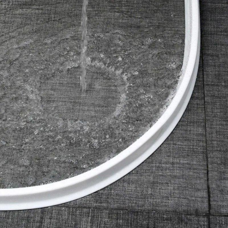 Bande d'étanchéité en silicone pour douche et baignoire