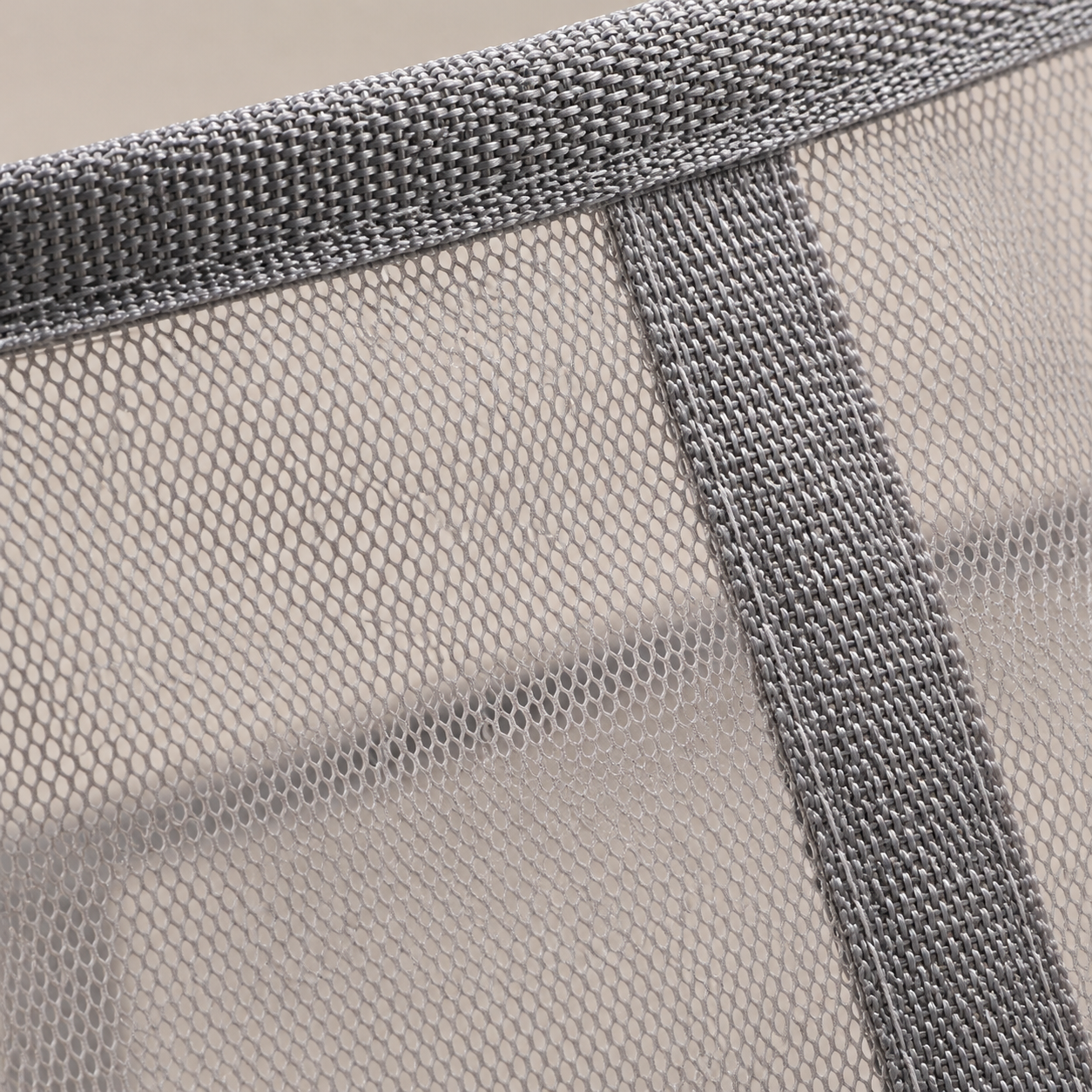 Panier à linge pliable en filet Nylon – gain de place et aéré