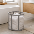 Panier à linge pliable en filet Nylon – gain de place et aéré