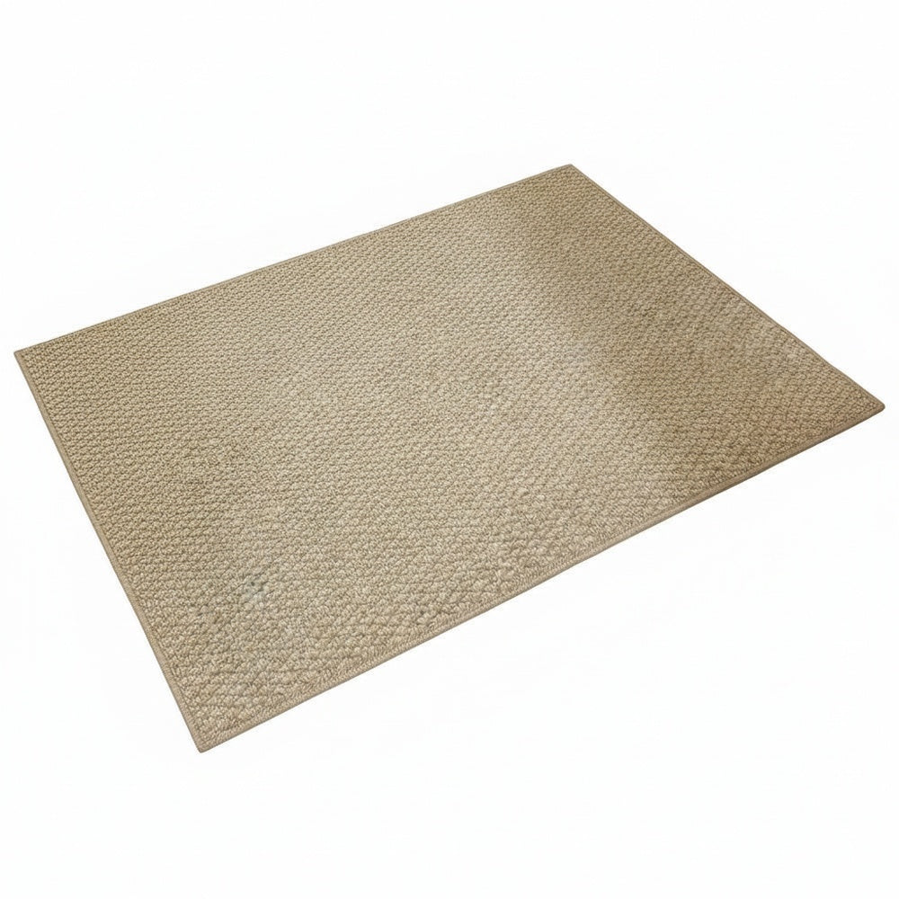 Tapis d'entrée antidérapant lavable – structure tressée pour entrée