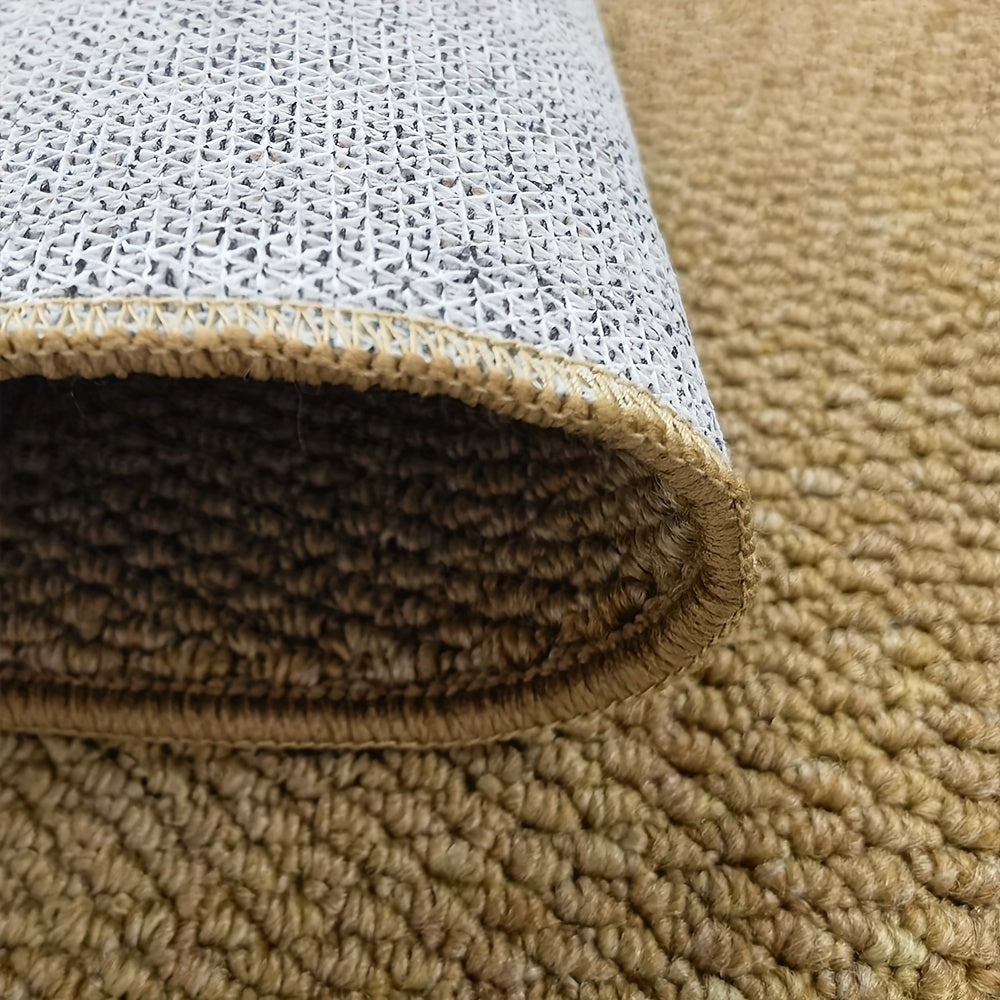 Tapis d'entrée antidérapant lavable – structure tressée pour entrée