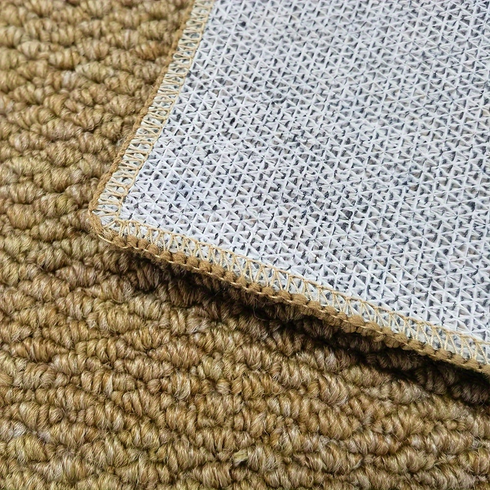Tapis d'entrée antidérapant lavable – structure tressée pour entrée