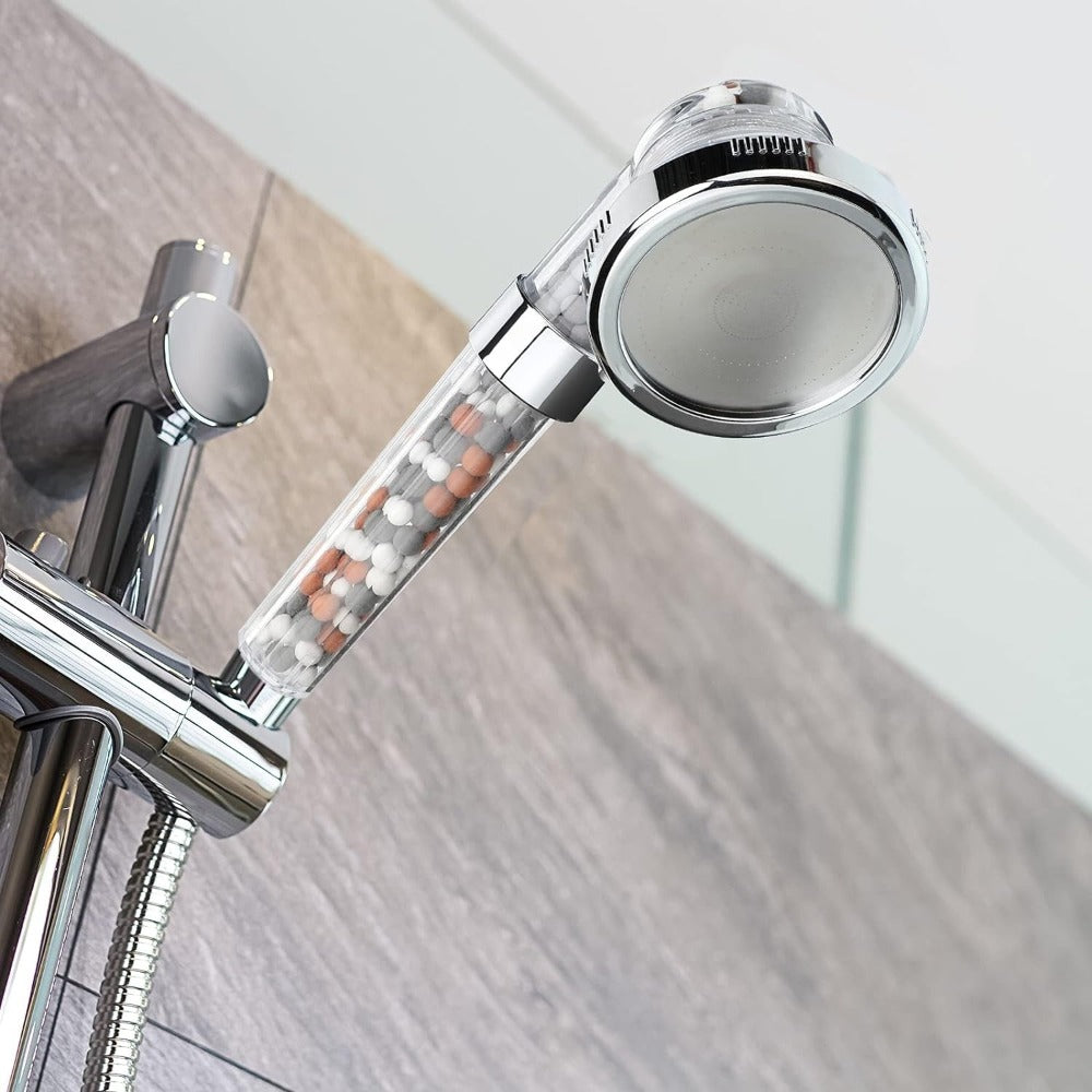 Pommeau de douche avec filtre – eau filtrée pour la peau et les cheveux