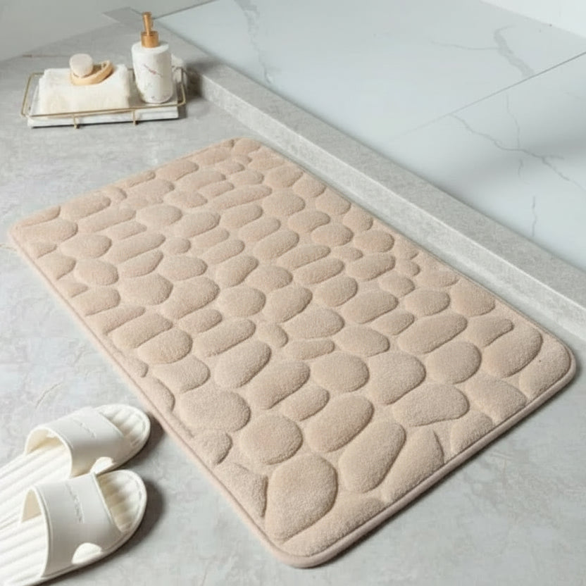 Tapis de bain antidérapant en microfibre – doux et très absorbant