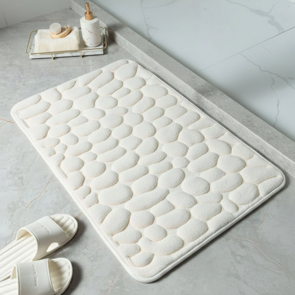Tapis de bain antidérapant en microfibre – doux et très absorbant