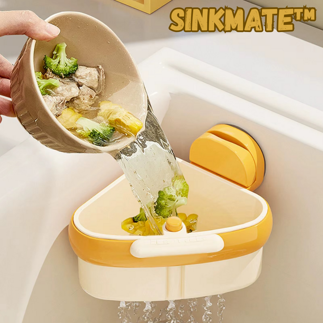 SinkMate™ – Panier-filtre d’angle pratique pour votre évier [50 % de réduction]