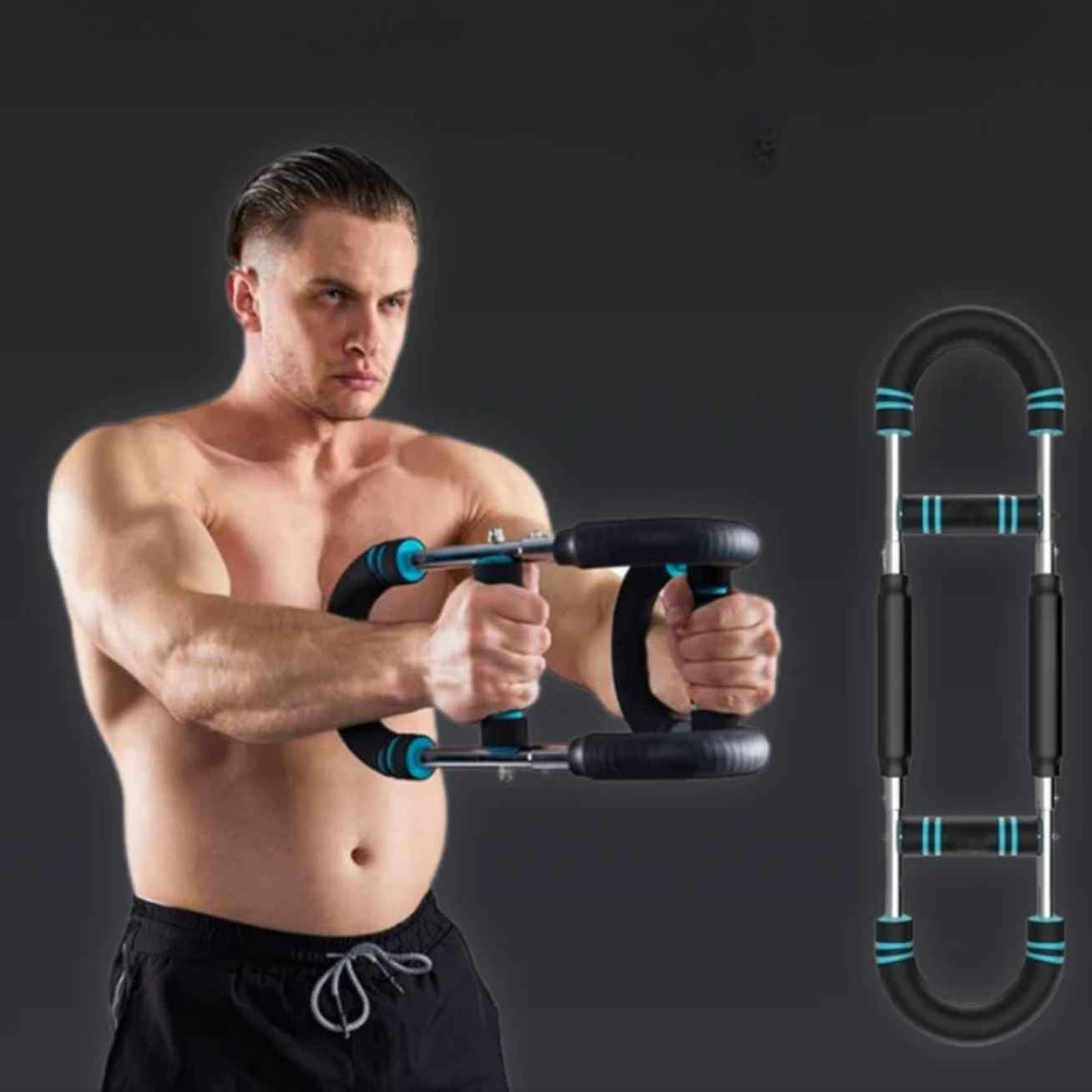 Entraîneur Musculaire en U à 3 Niveaux de Résistance pour le Haut du Corps