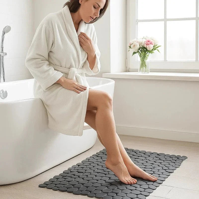 Tapis de douche antidérapant – maintien sûr sur les surfaces mouillées