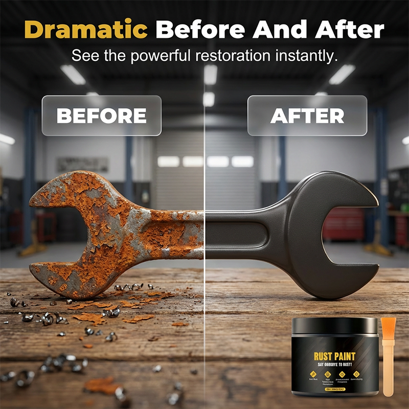 Convertisseur de rouille à base d'eau – Protection métallique durable 100 g