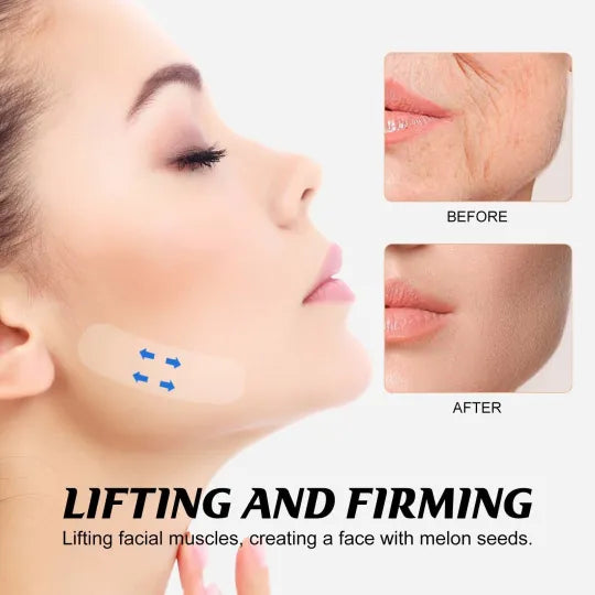 Bandes Lifting Visage Invisibles – Effet Raffermissant Instantané Forme V