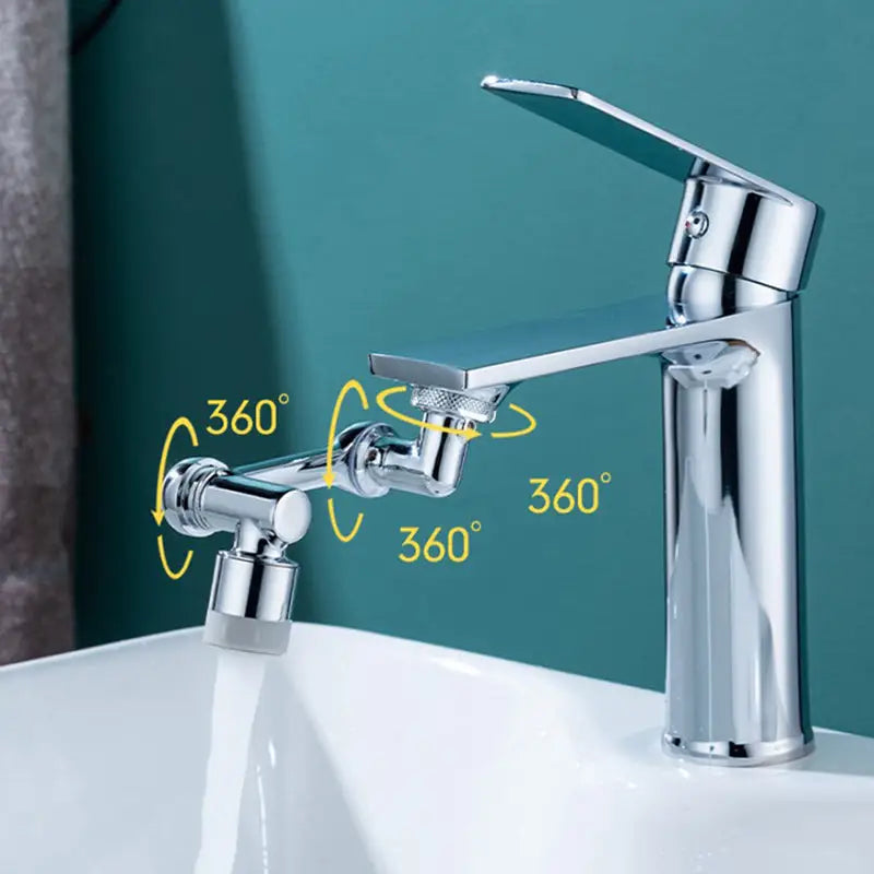 Extension de Robinet Rotative 1080° avec Filtre Anti-Éclaboussures