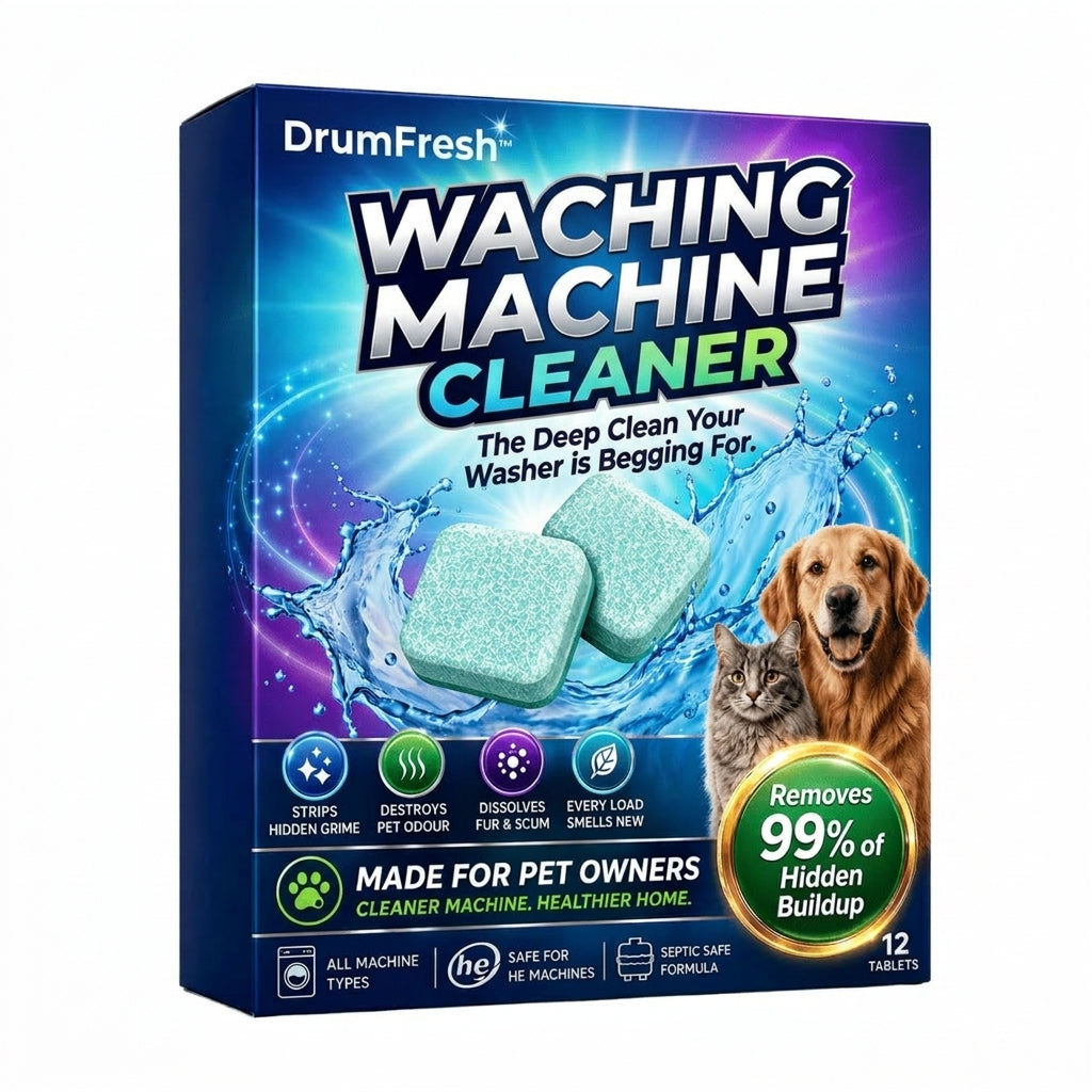 Nettoyant pour Lave-Linge – Élimine Calcaire, Odeurs et Résidus