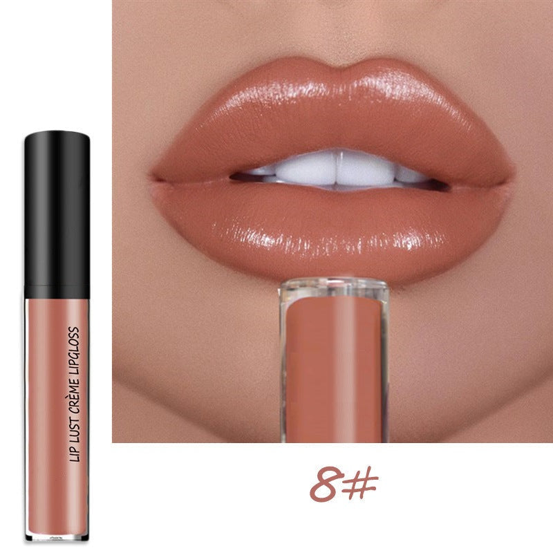 Gloss à Lèvres Longue Tenue Waterproof – Hydratant et Non Collant