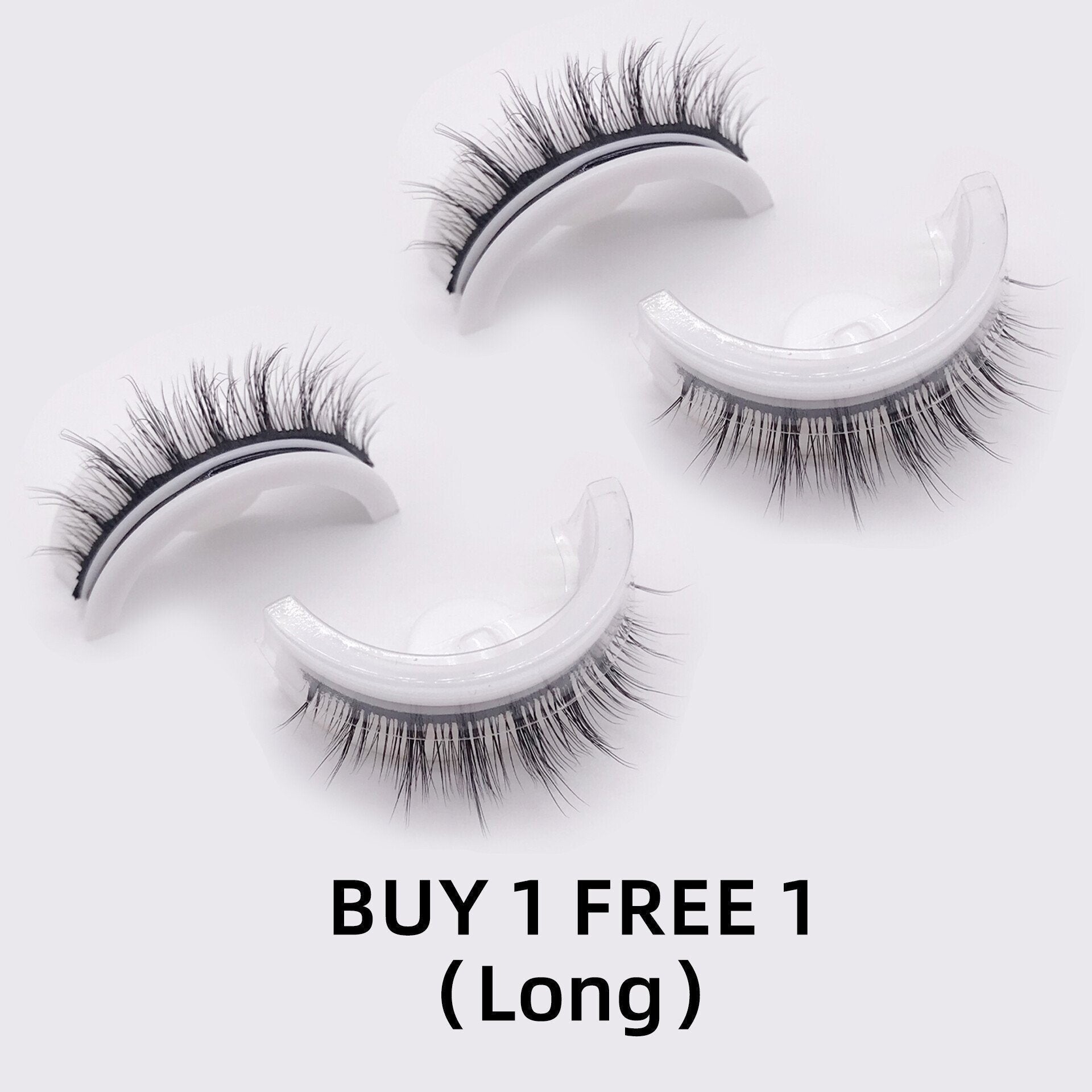 Faux Cils Autocollants Réutilisables – Application Sans Colle