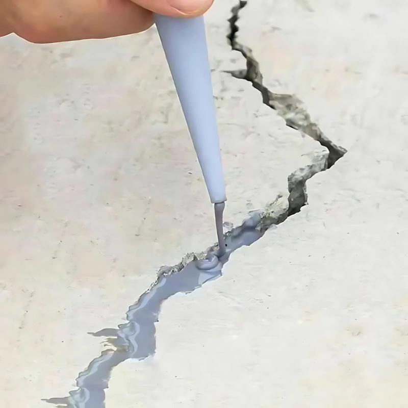 Adhésif de réparation pour béton extérieur – Colmatage de fissures prêt à