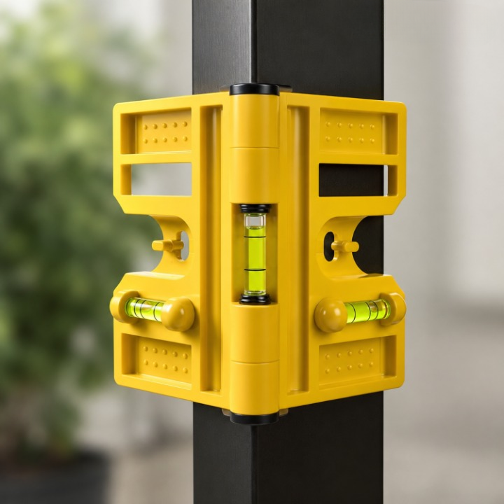 Rapporteur d'Angle Pliable en Métal – Mesure Précise jusqu'à 270°
