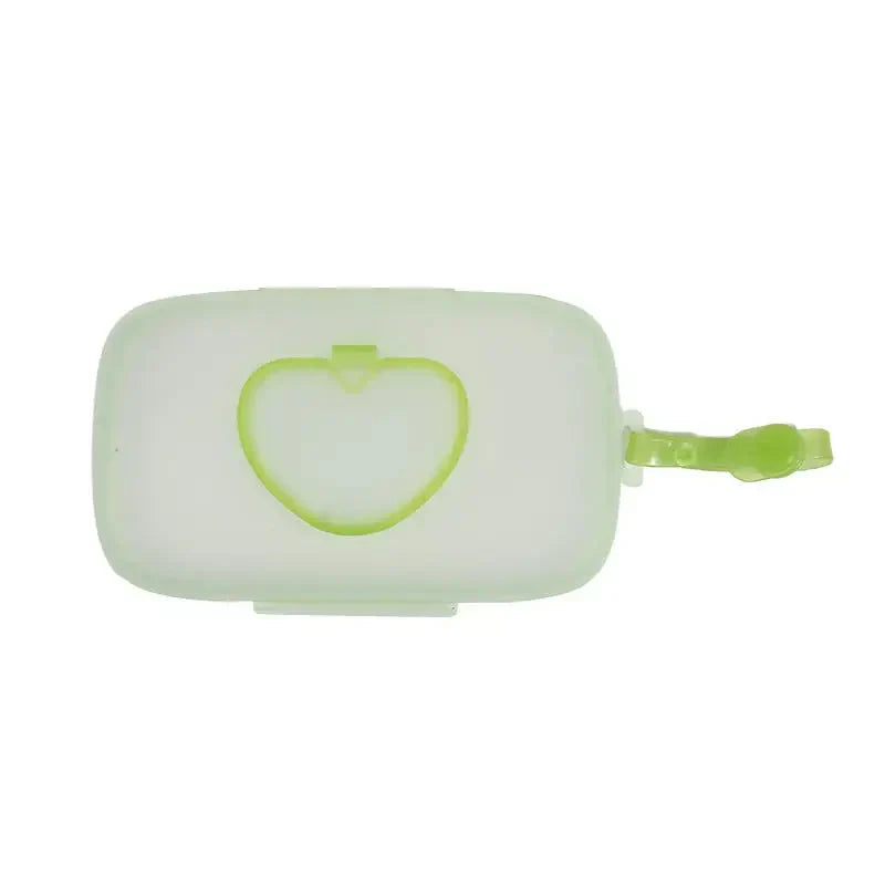 Distributeur de Lingettes Portable avec Couvercle Hermétique et Lanière