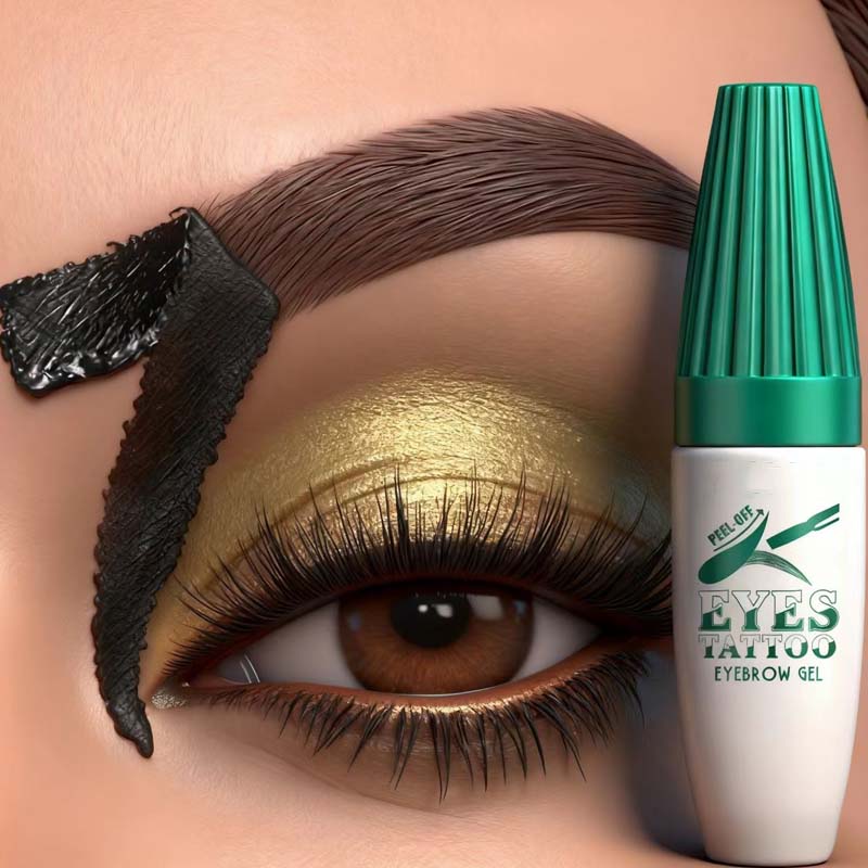Gel Sourcils Peel-Off Longue Durée Résistant à l'Eau jusqu'à 5 Jours
