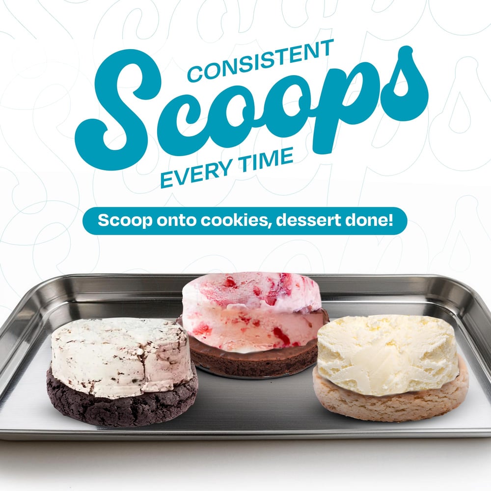 HappyScoop™ – Portionneur de sandwichs glacés – Idéal pour des desserts d'été créatifs [50 % de réduction]