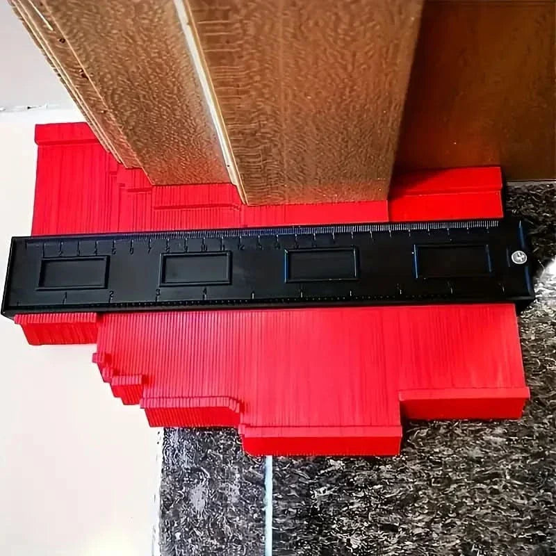 Gabarit de Contour 25 cm – Jauge de Profil pour Coupes Précises en Bricolage